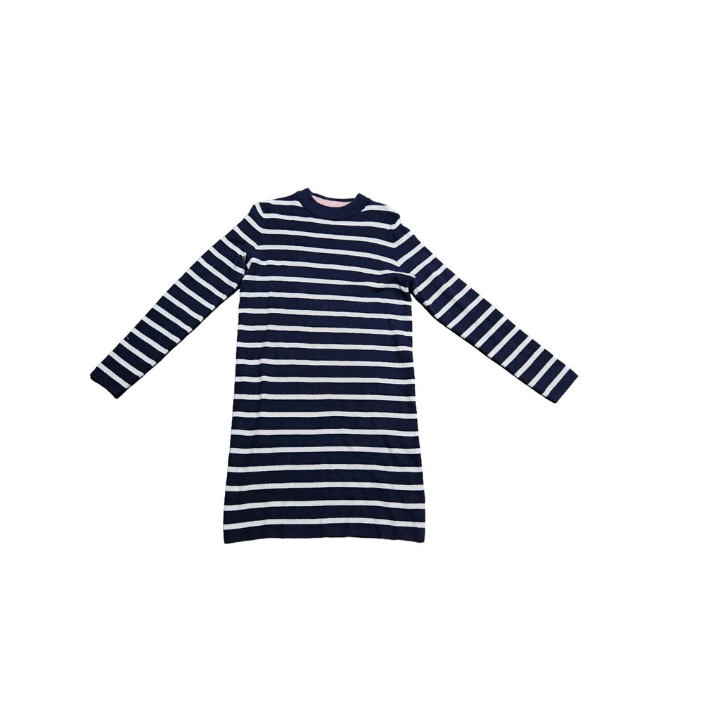 Gap Women's Cotton Cashmere Strip Bodycon Dress Size Medium Long Sleeve